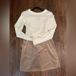 Super cute corduroy skirt